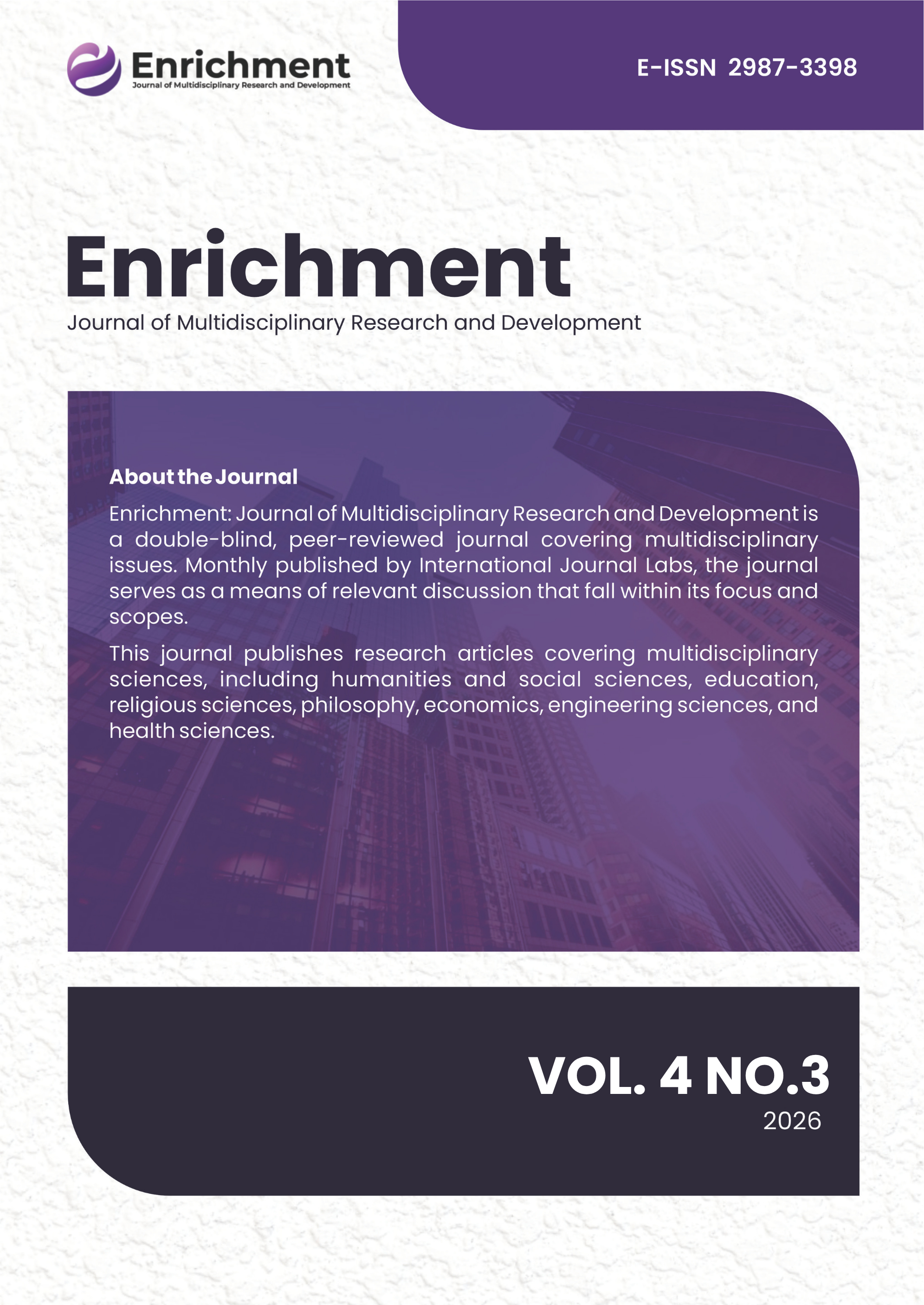 					View Vol. 4 No. 3 (2026): Enrichment: Journal of Multidisciplinary Research and Development
				